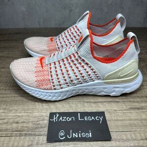 Nike~Women’s~Epic Phantom React Flyknit 2~Vast Grey/Orange(CJ0280-003) Sz 7